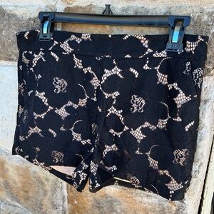 Express Black Lace Women's Shorts